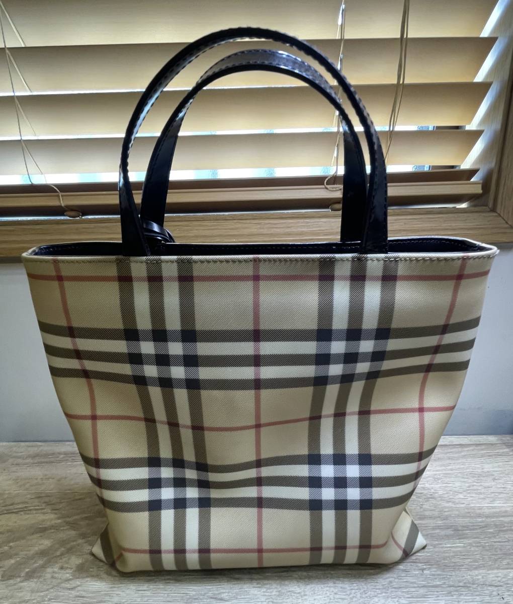 ★BURBERRY★ノバチェック★トートバッグ★_画像2