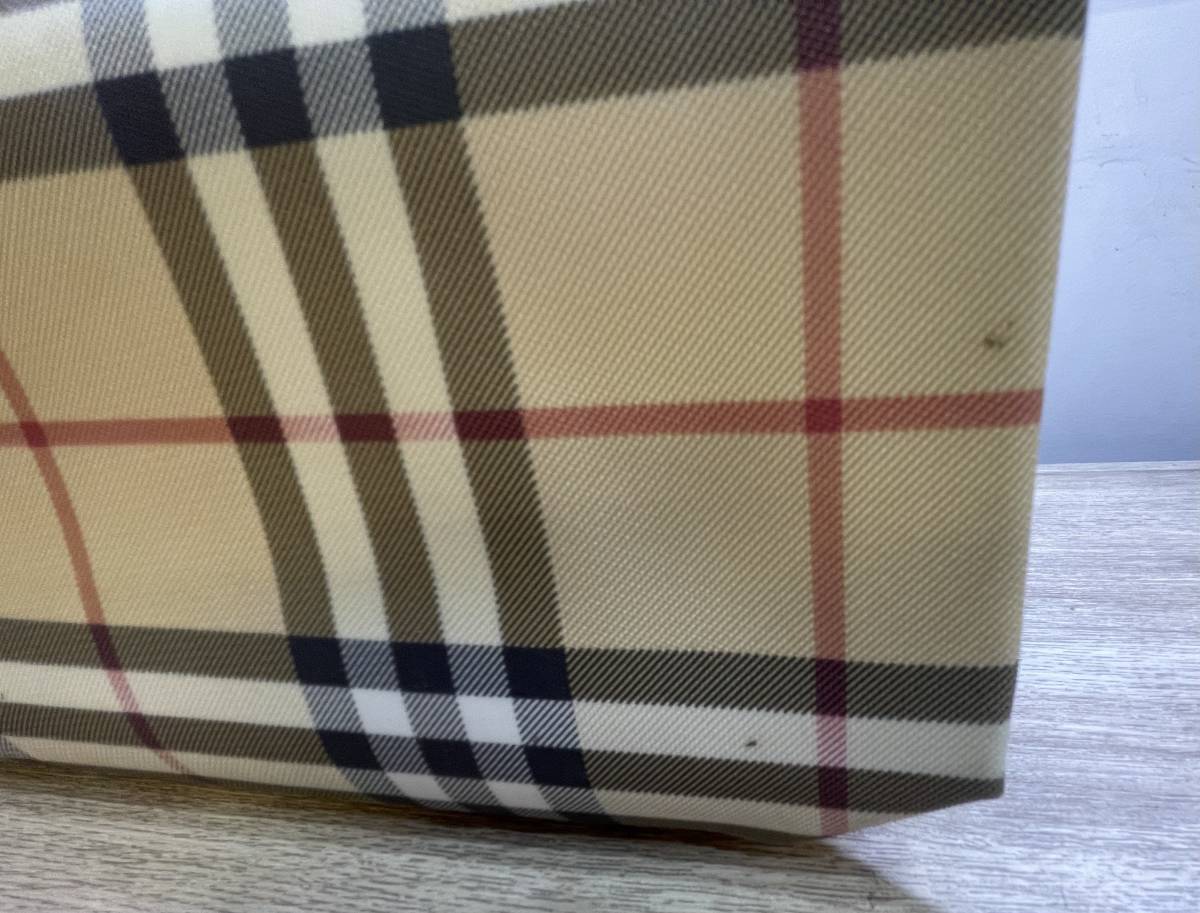 ★BURBERRY★ノバチェック★トートバッグ★_画像4