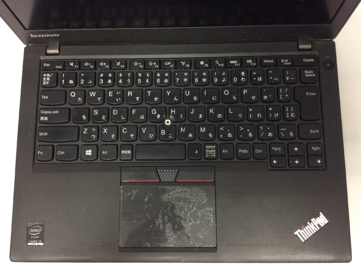 ジャンク/ LENOVO 20CLA1U2JP ThinkPad X250 Intel Core i3-5010U メモリ8.19GB HDD500.1GB 【G15247】_キーボード不良と反応しないキーがあります
