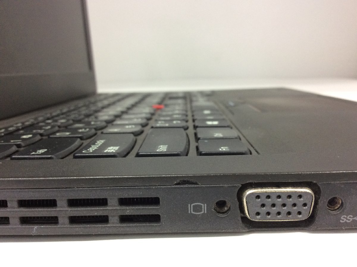 ジャンク/ LENOVO 20CLA1U2JP ThinkPad X250 Intel Core i3-5010U メモリ8.19GB HDD500.1GB 【G15245】_左側面に破損している場所があります