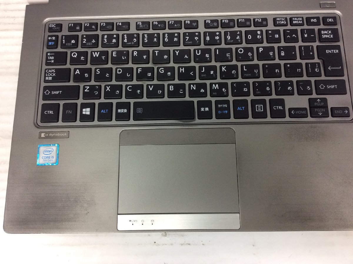 ジャンク/ TOSHIBA dynabook R63/J PR63JBA4447AD11 Intel Core i5-7300U メモリ8.19GB ストレージ無し 【G15490】の画像7