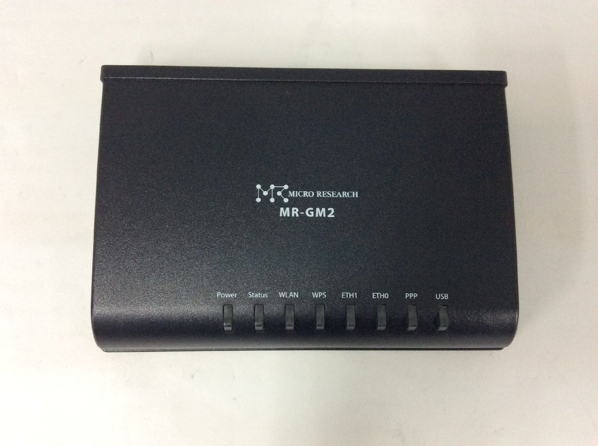 初期化済み MICRO RESEARCH 3G/LTE USB モバイルデータ通信カード対応 無線LANルーター MR-GM2 搭載Firm v3.00.02(MR001)_写真は使いまわしております