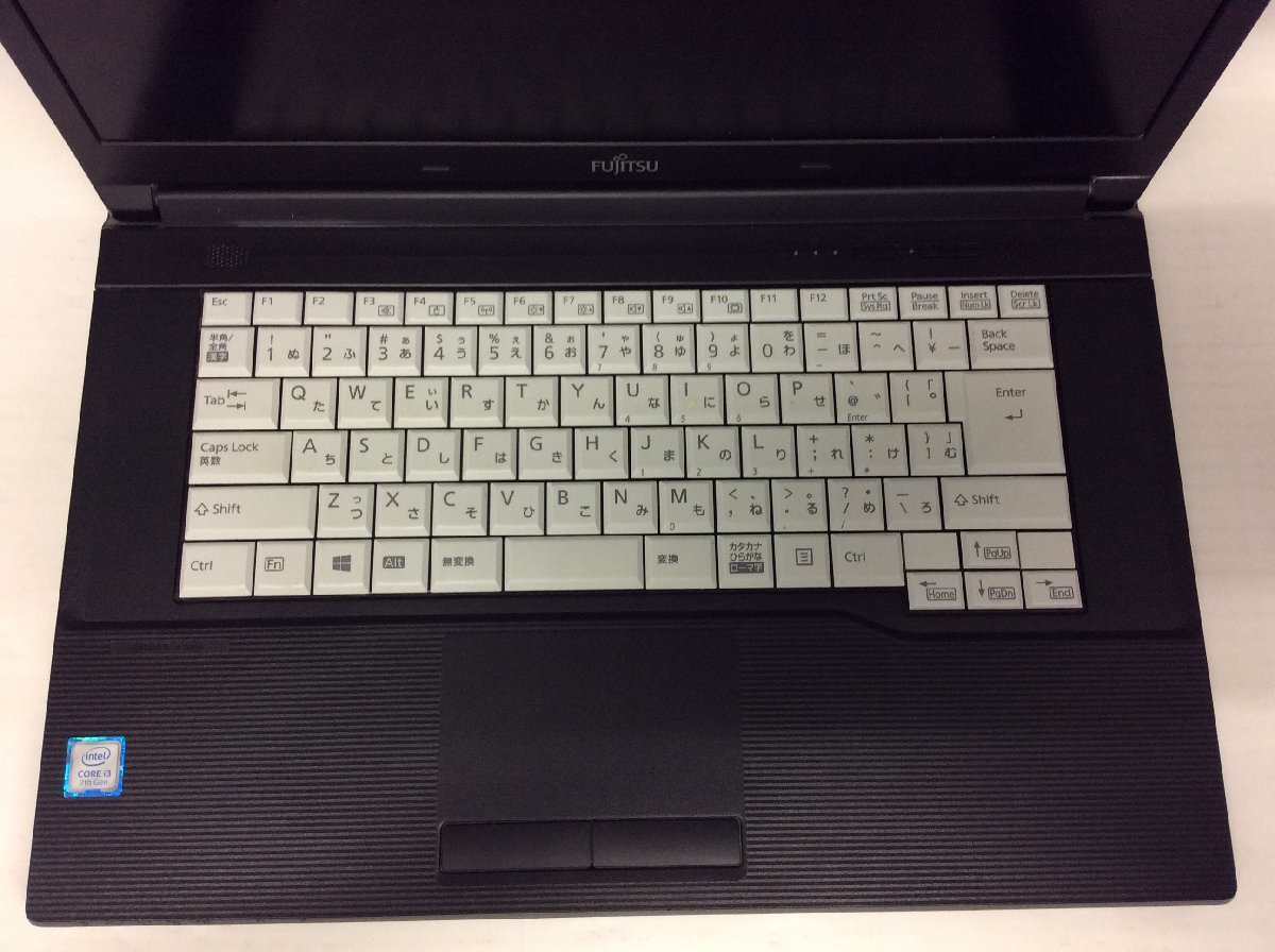 ジャンク/ FUJITSU FMVA18005 LIFEBOOK A577/P Intel Core i3-7100U メモリ8.19GB HDD500.1GB 【G15940】の画像4