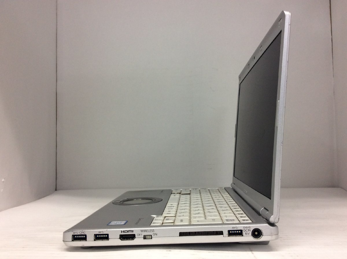 ジャンク/ Panasonic CF-SZ6RDQVS Intel Core i5-7300U メモリ8.19GB SSD256.06GB 【G16119】_右側面の塗装がはげている場所があります