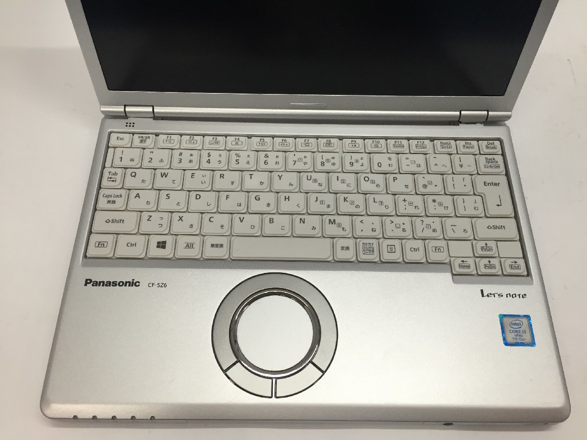 ジャンク/ Panasonic CF-SZ6RDYVS Intel Core i5-7300U メモリ8.19GB SSD256.06GB 【G15330】_画像5