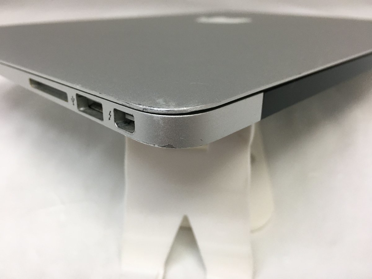 △1円スタート/Apple MacBook Air 13-inch Mid 2012 A1466 EMC2559/Core i5 1.8GHz/4GB/13.3インチ/USキー/AC欠品_天板が変形しています
