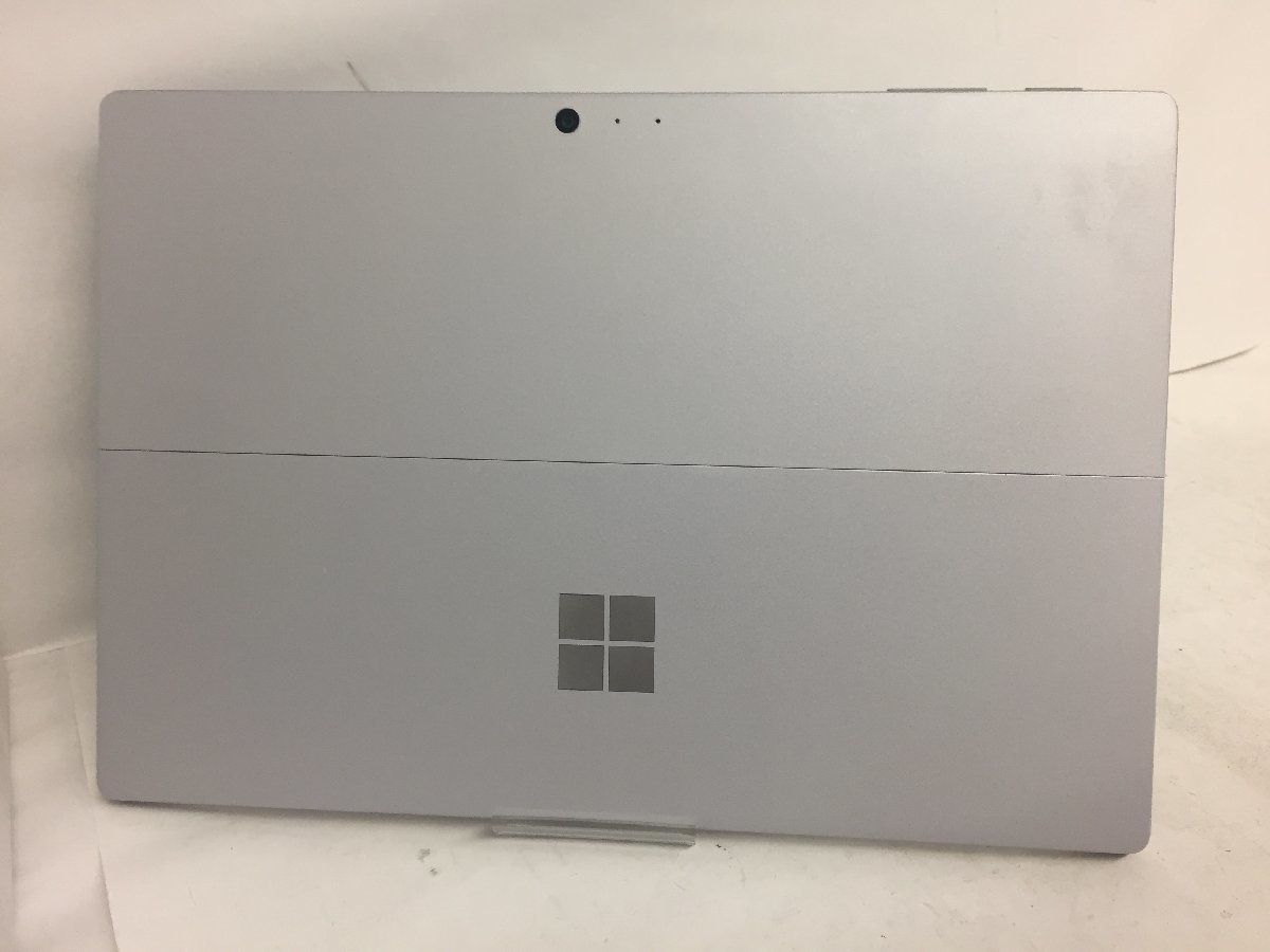 ジャンク/1円/Microsoft Surface Pro6 Model 1796/Core i5 8350U 1.70GHz/256GB/8GB/12.3インチ/Windows10 Pro/高速SSD/第8世代/AC欠品_背面に分かりにくいステッカー跡があります