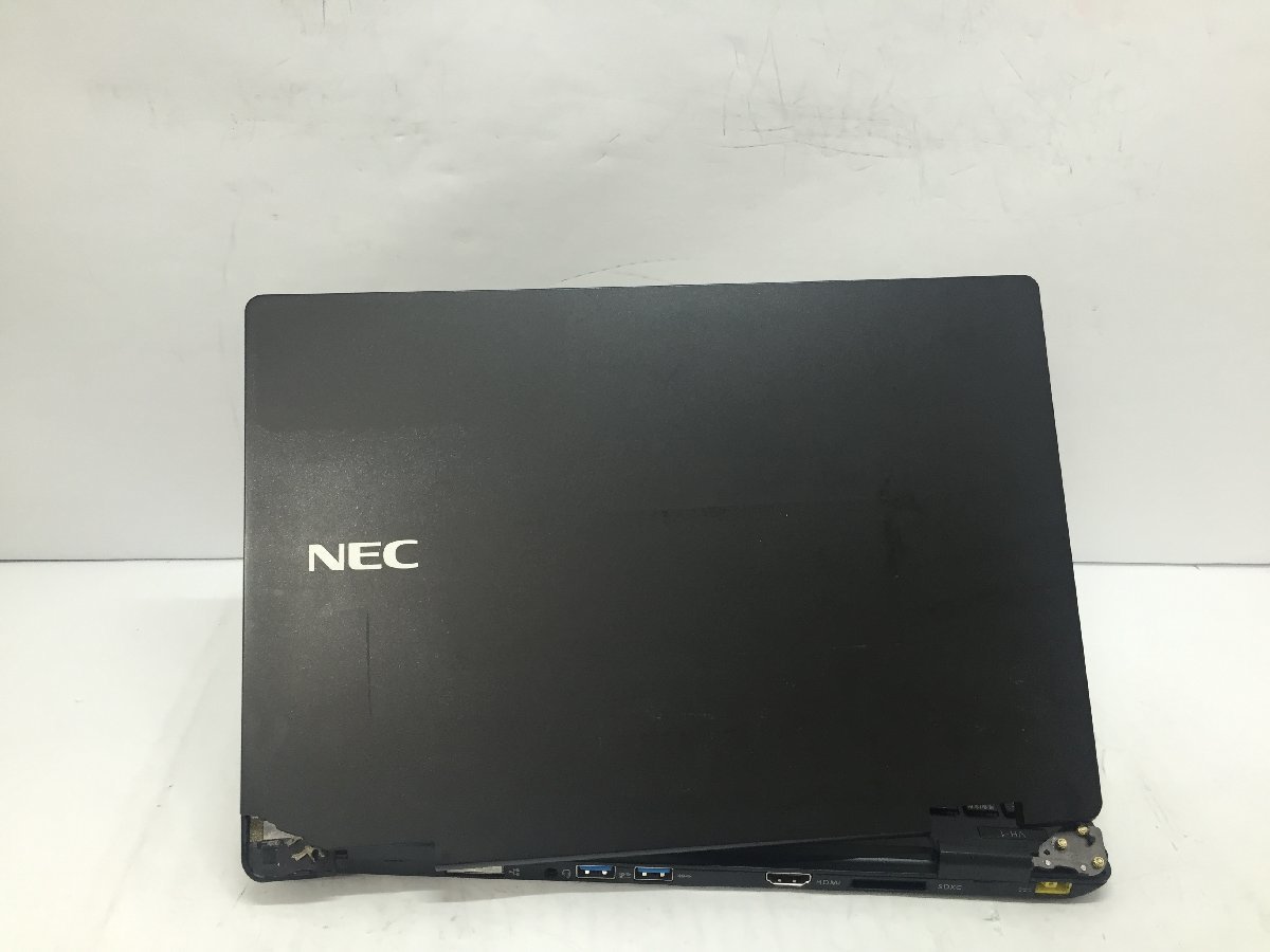 ジャンク/ NEC PC-VKT12HGX6UD1 Intel Core i5-7Y54 メモリ4.1GB SSD128.03GB 【G15827】_天板角に破損があります