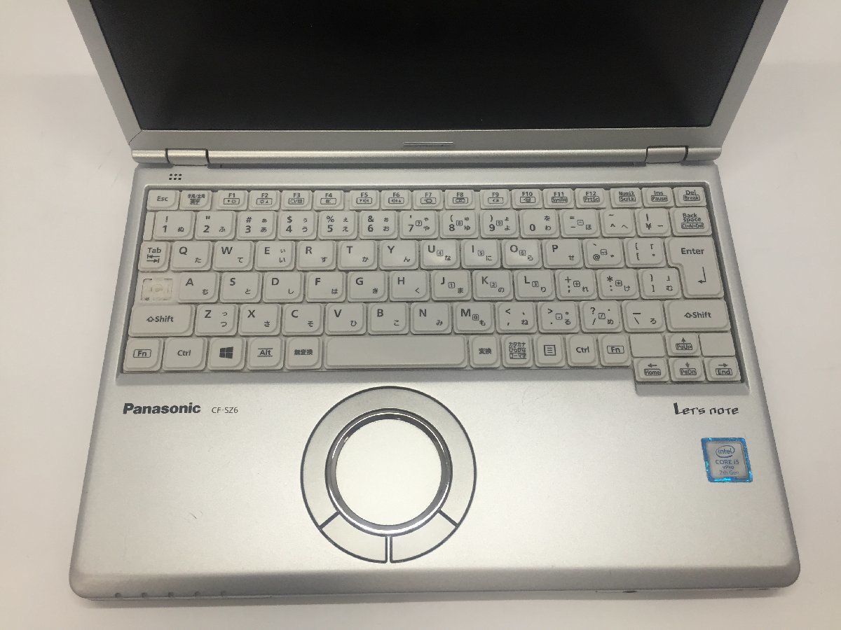 ジャンク/ Panasonic CF-SZ6RDYVS Intel Core i5-7300U メモリ8.19GB SSD256.06GB 【G16273】の画像4