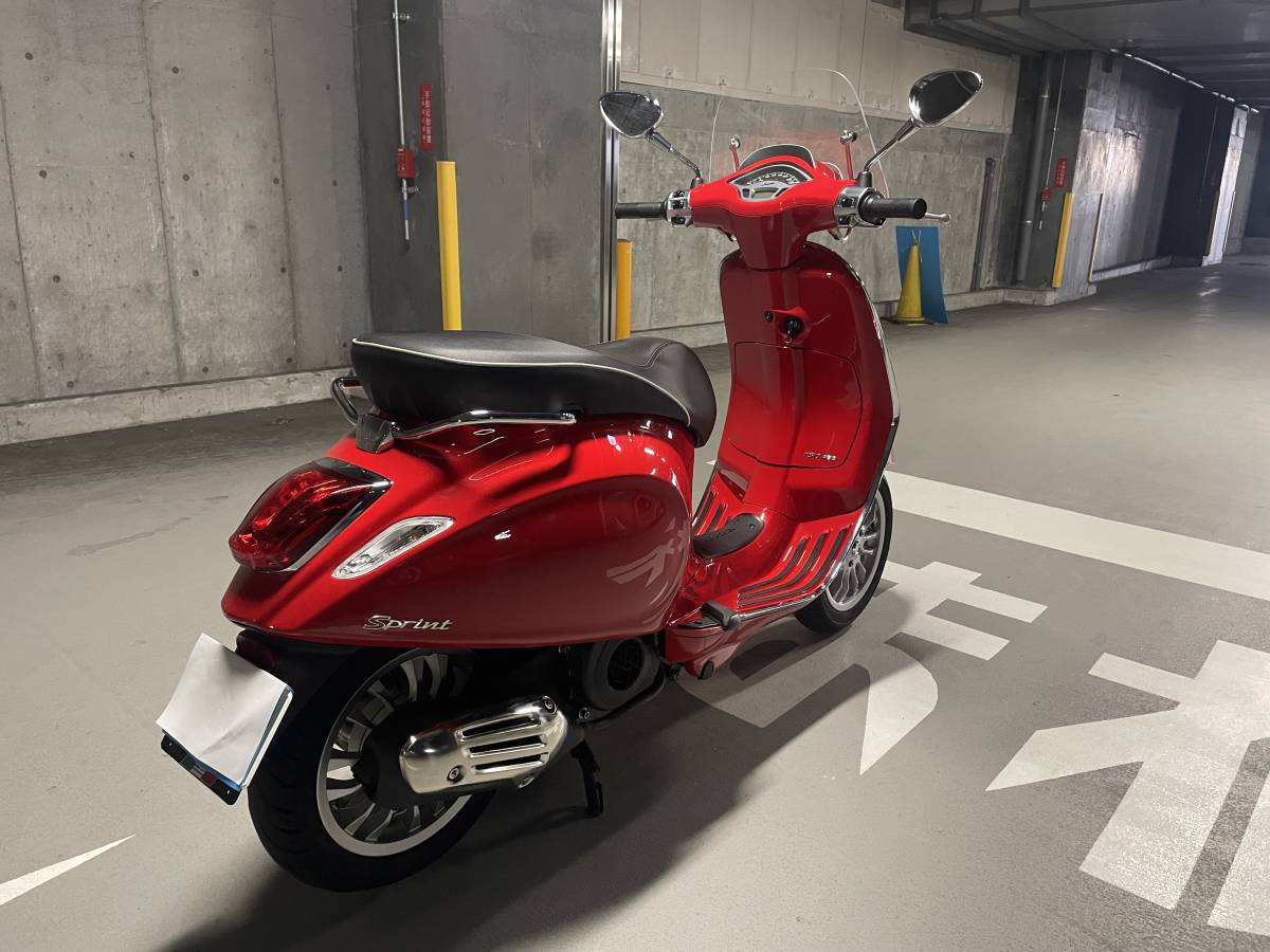 2018 VESPA SPRINT 150cc ABS ベスパ スプリント **7535km**の画像4