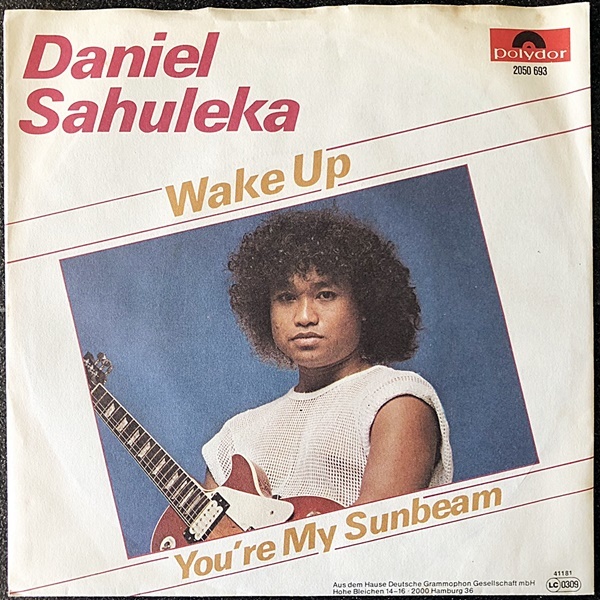 【Disco & Soul 7inch】Daniel Sahuleka / Wake Up. の画像1