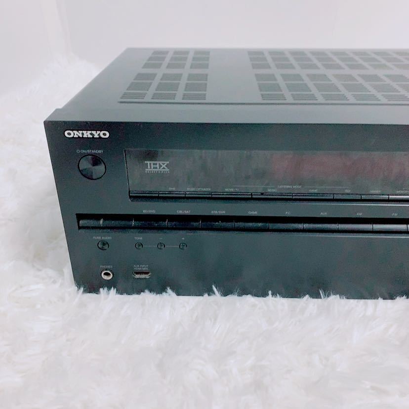 映像出力可能 音出し不可 ジャンク 補償 Onkyo オンキョー TX-NR616 AV アンプ レシーバー リモコン付き 7.1ch_画像2