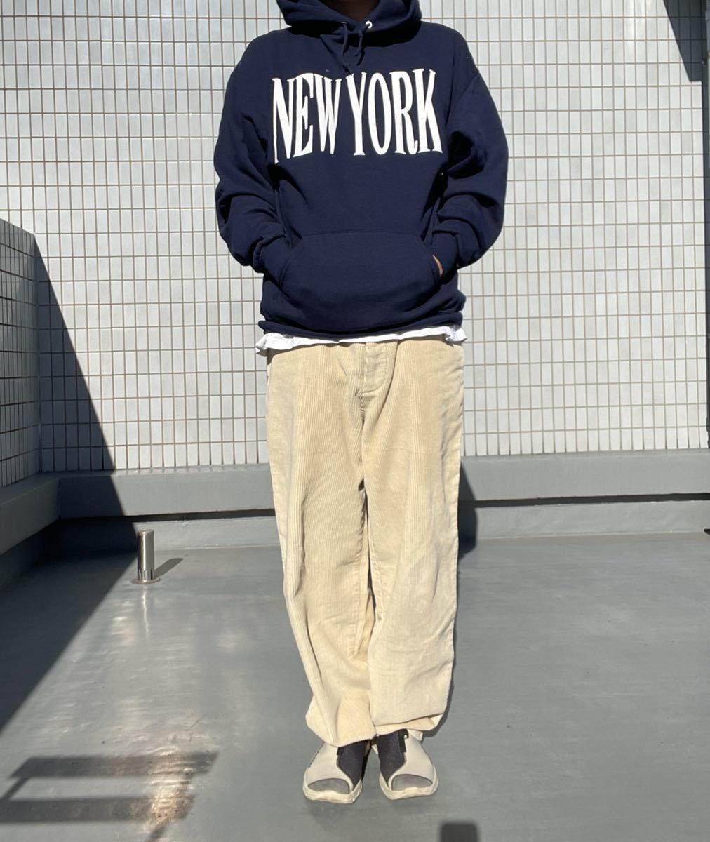 90s NEW YORK パーカー XL VINTAGE RAPTEES