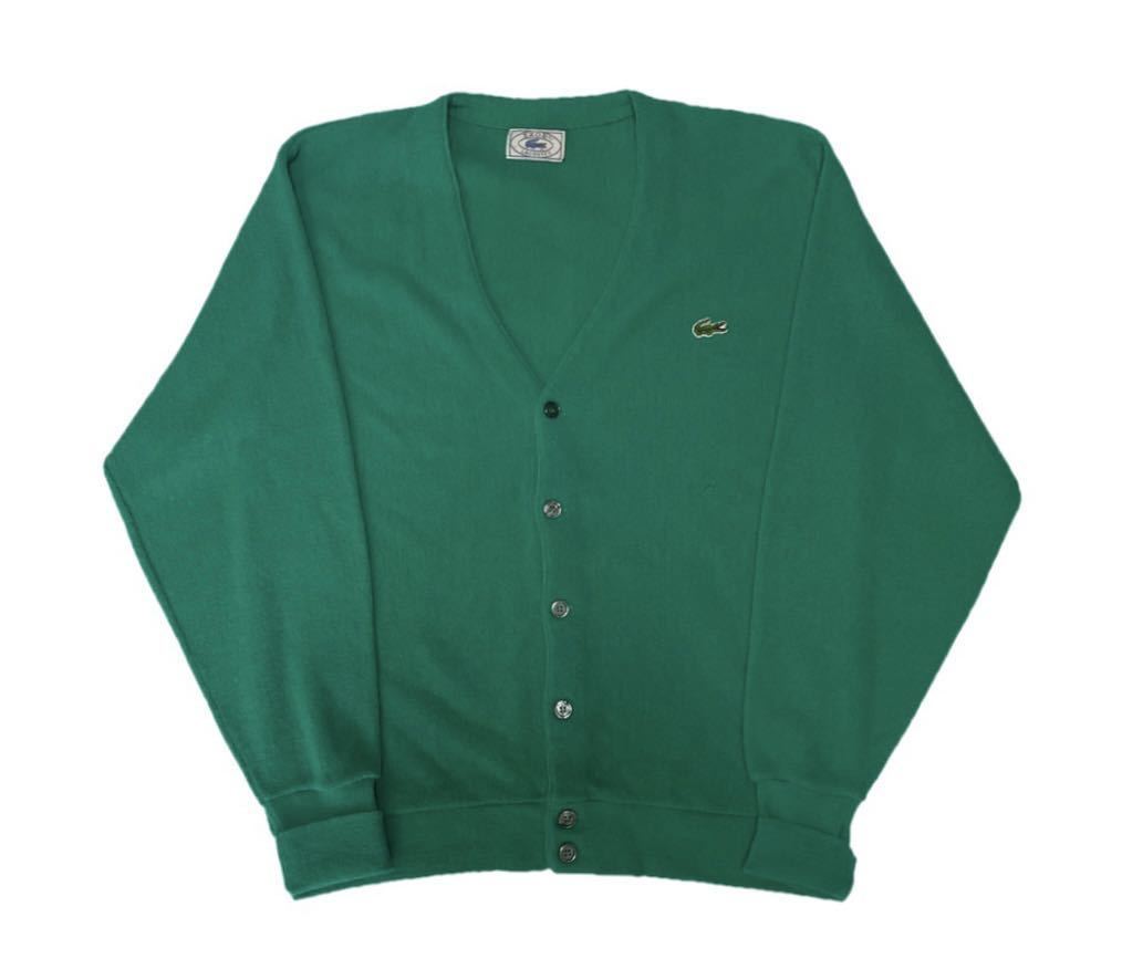 80s IZOD LACOSTE グリーンアクリルカーディガン VINTAGE|Yahoo 80s IZOD LACOSTE グリーンアクリルカーディガン VINTAGE|Yahoo