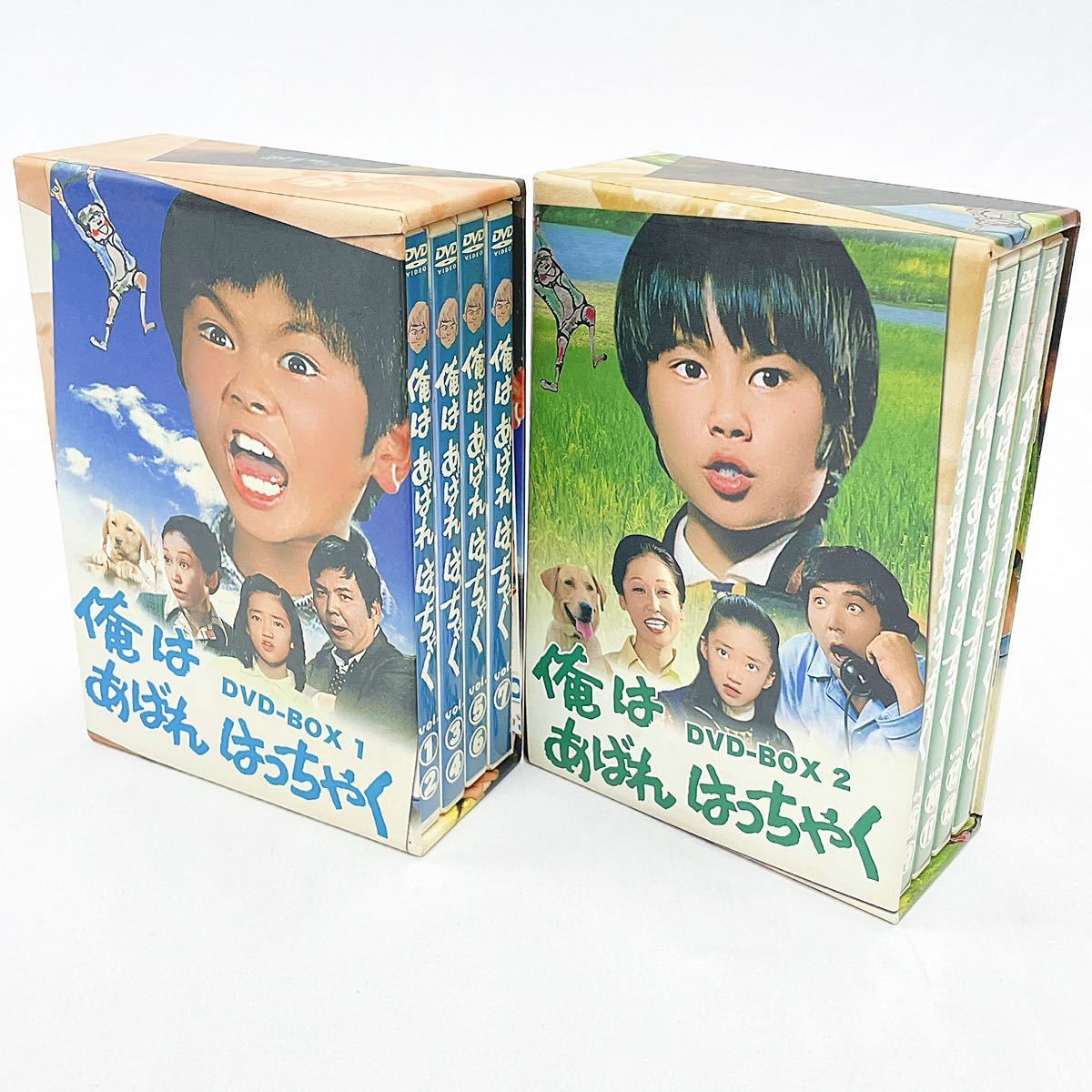 「俺はあばれはっちゃく」 DVD-BOX 1・2 全14枚組 TVドラマ 吉田友紀 廃盤 激レア 帯 冊子付き R尼1006○_画像1