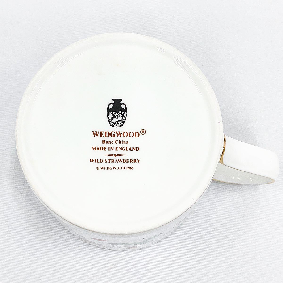 WEDGWOOD ウェッジウッド ワイルドストロベリー カップ Wild strawberry 洋食器 陶器 ヴィンテージ R店1009☆_画像4