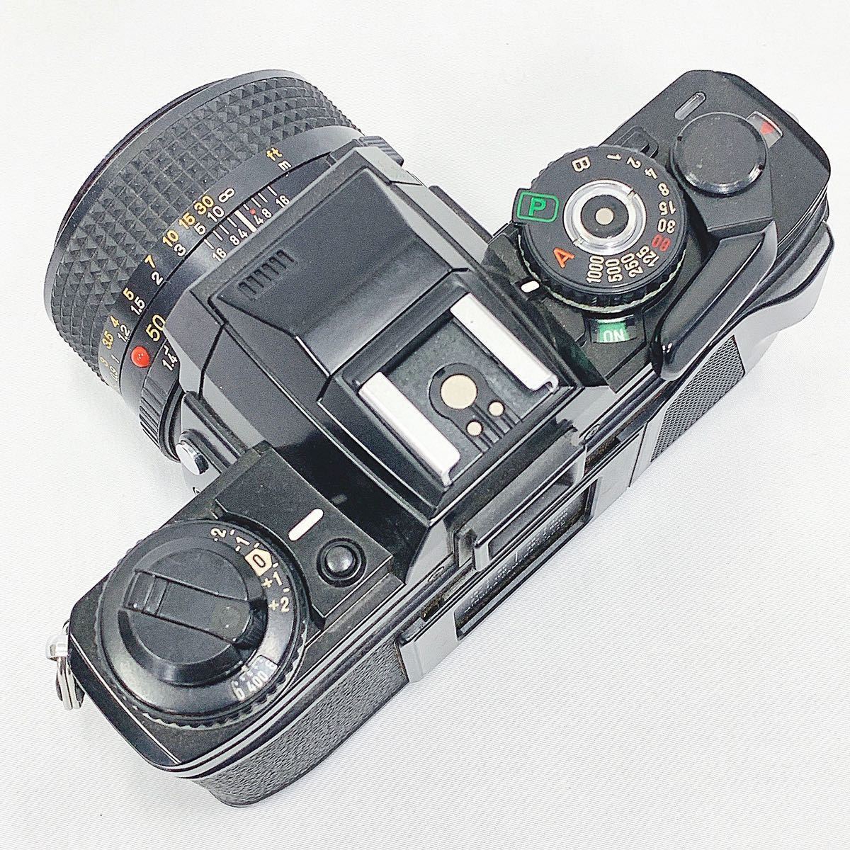 MINOLTA ミノルタ X-700 レンズ:MD 50mm 1:1.4 一眼レフフィルムカメラ マニュアルフォーカス ケース付き _画像3