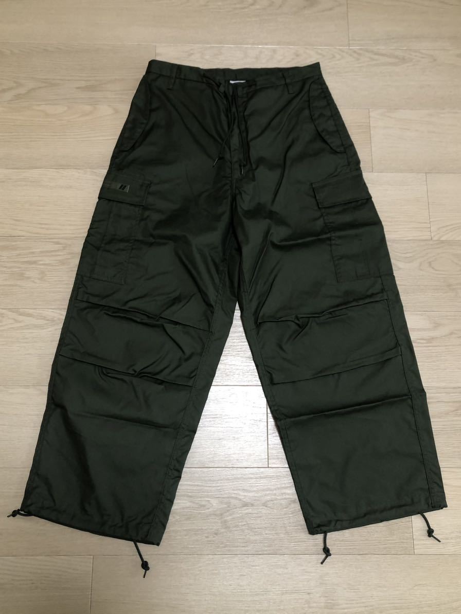 新品未使用 WTAPS / ダブルタップス 23SS MILT0001 / TROUSERS / NYCO. OXFORD OLIVE DRAB サイズ02/M カーゴパンツ オリーブ_画像1