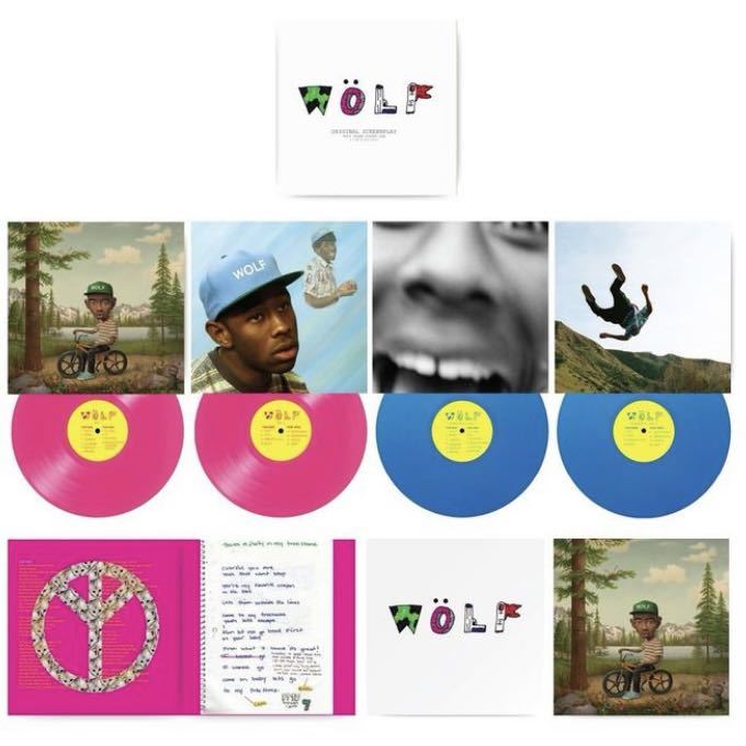 tyler the creator WOLF 10th anniversary 4LP レコードボックス punpee kid fresino frank ocean タイラーザクリエイター