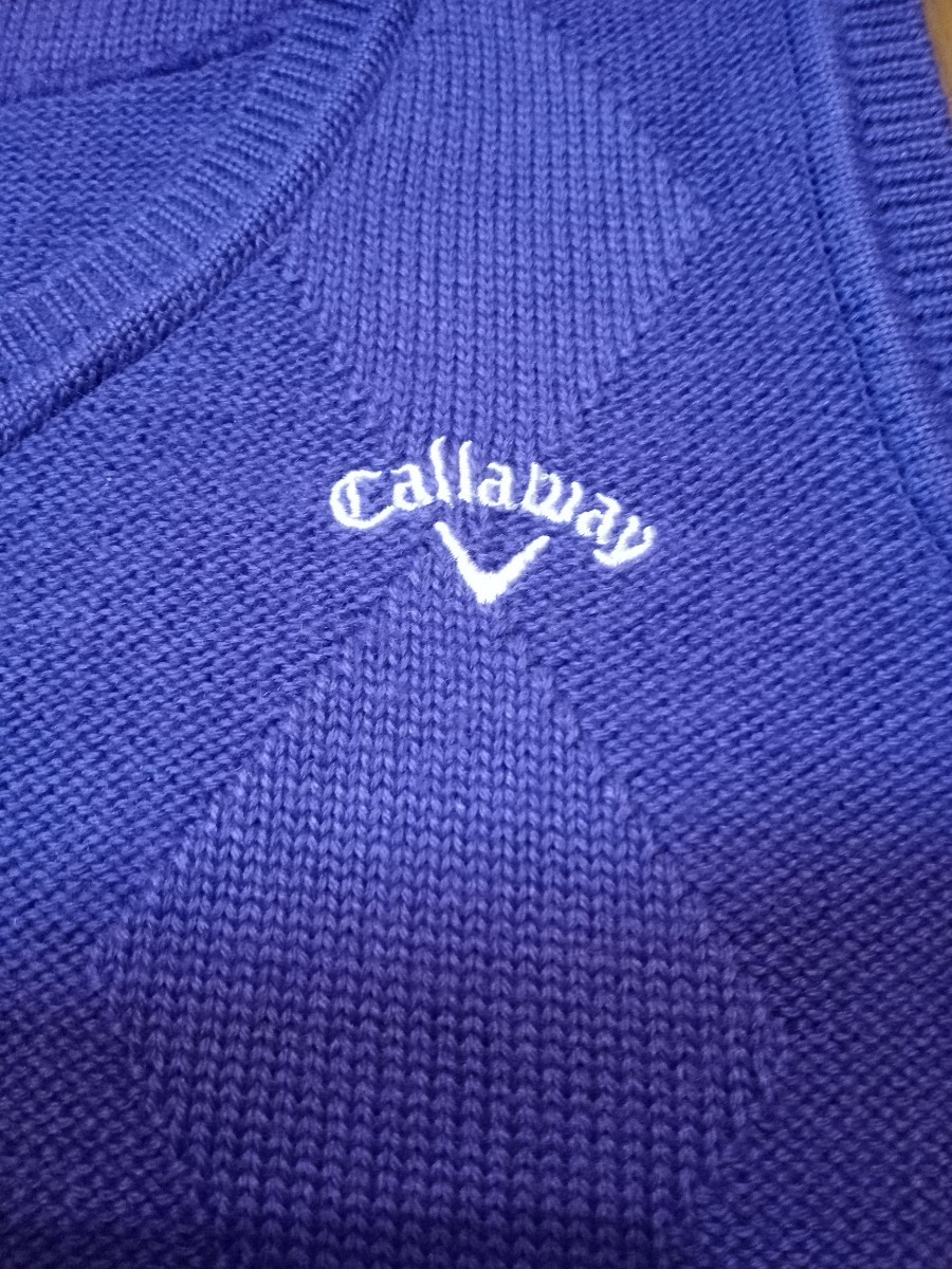 Callaway　ニットベスト　サイズM_画像3