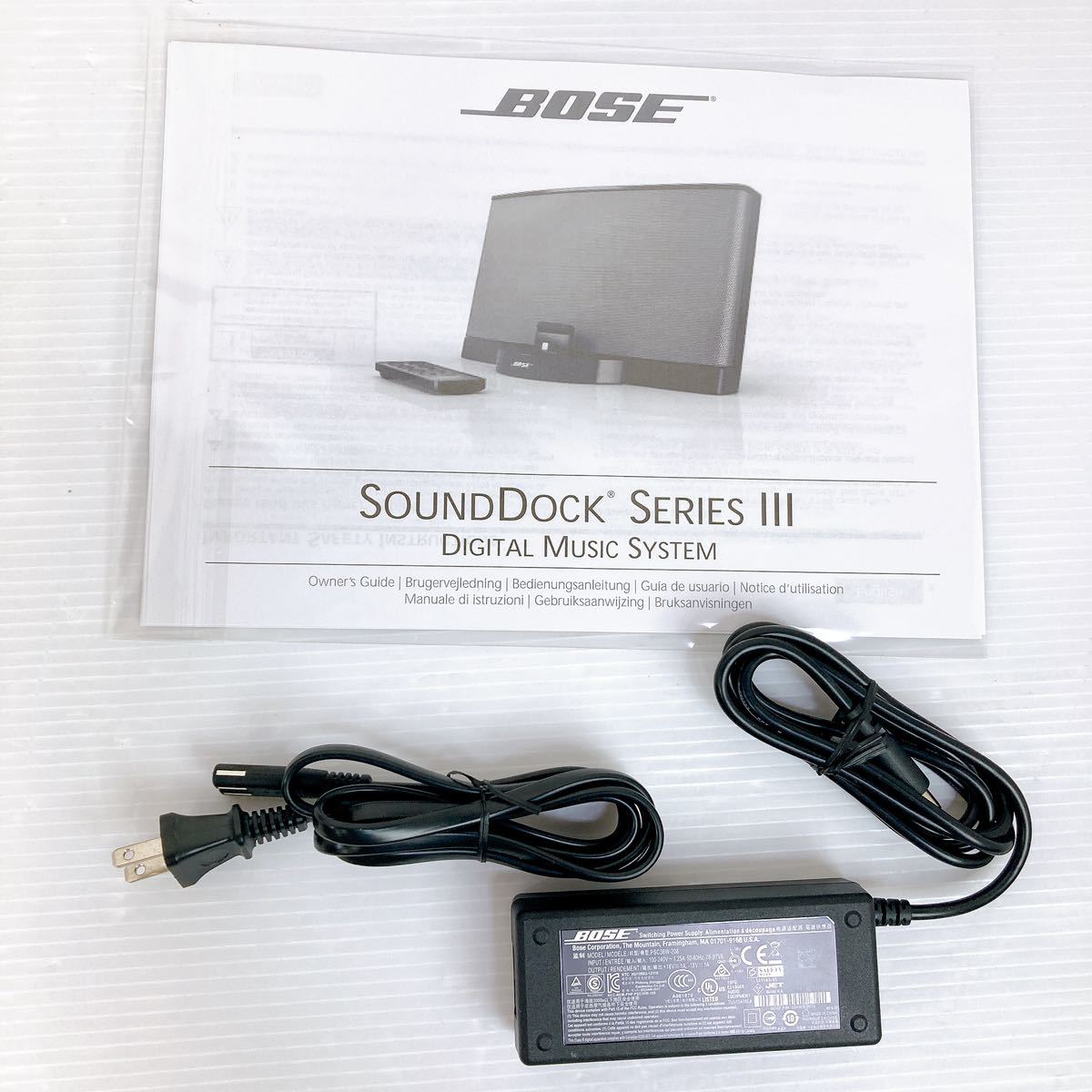 【1スタ　美品】Bose SoundDock Series III デジタルミュージックシステムドッグスピーカー　倉庫整理品　S23112506_画像9
