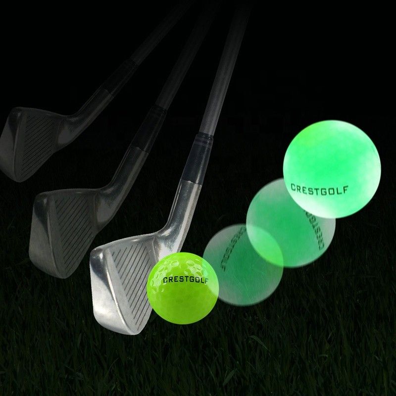ゴルフボール　LEDで光るゴルフボール　6色セット　スマイルニコちゃんゴルフマーカー付き