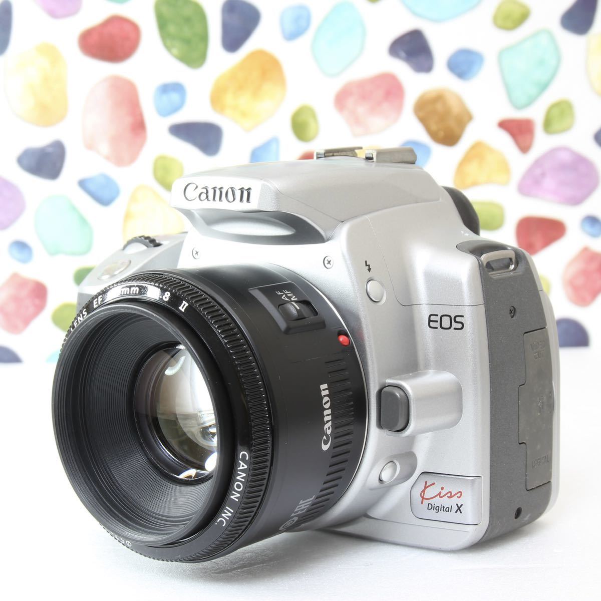 ◇Canon キャノン EOS KISS digital X ◇一眼レフ入門 ◇豪華単焦点レンズセット♪