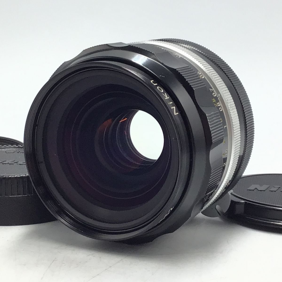 カメラ Nikon NIKKOR-O.C 35mm f2 一眼レフ レンズ 現状品 [6225KC]_画像1