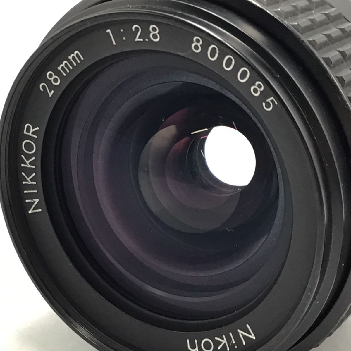 カメラ Nikon NIKKOR 28mm F2.8 一眼レフ レンズ 現状品 [6223KC]_画像2