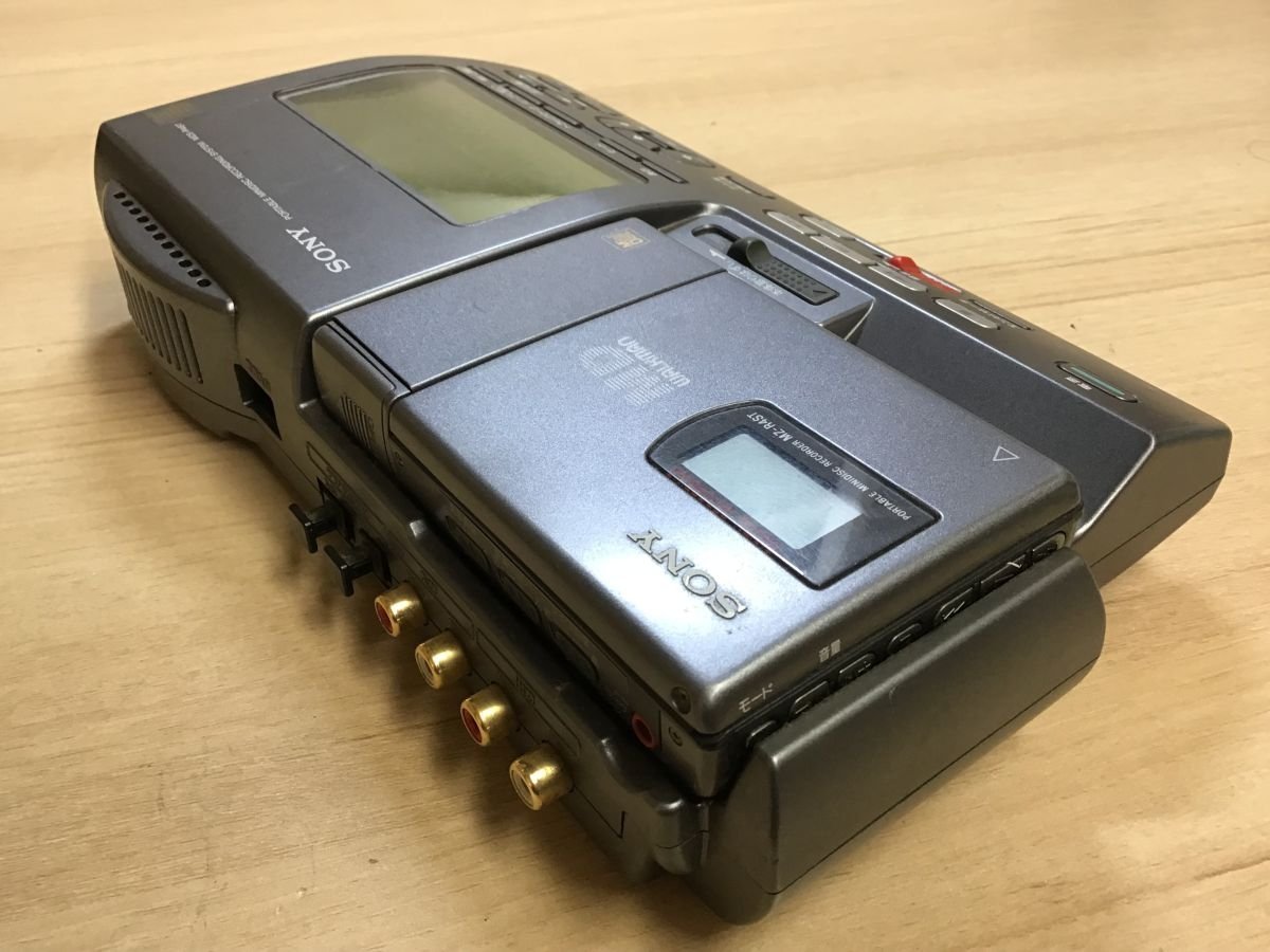 SONY MZ-R4ST MZ5-R4ST ソニー walkman MDプレーヤー MDウォークマン◆ジャンク品 [1689JW]_画像5