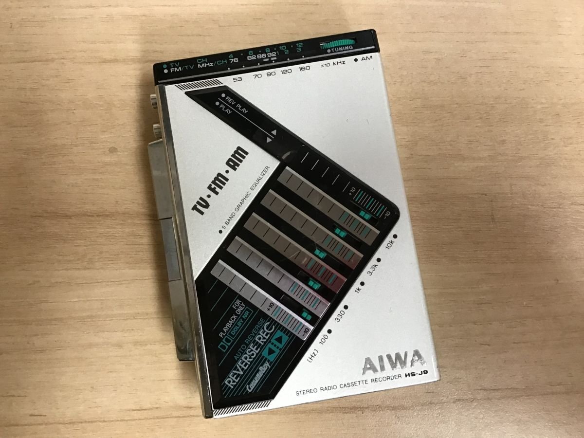 AIWA HS-J9 アイワcassetteboy カセットプレーヤーカセット AIWA HS-J9 アイワcassetteboy カセットプレーヤーカセット