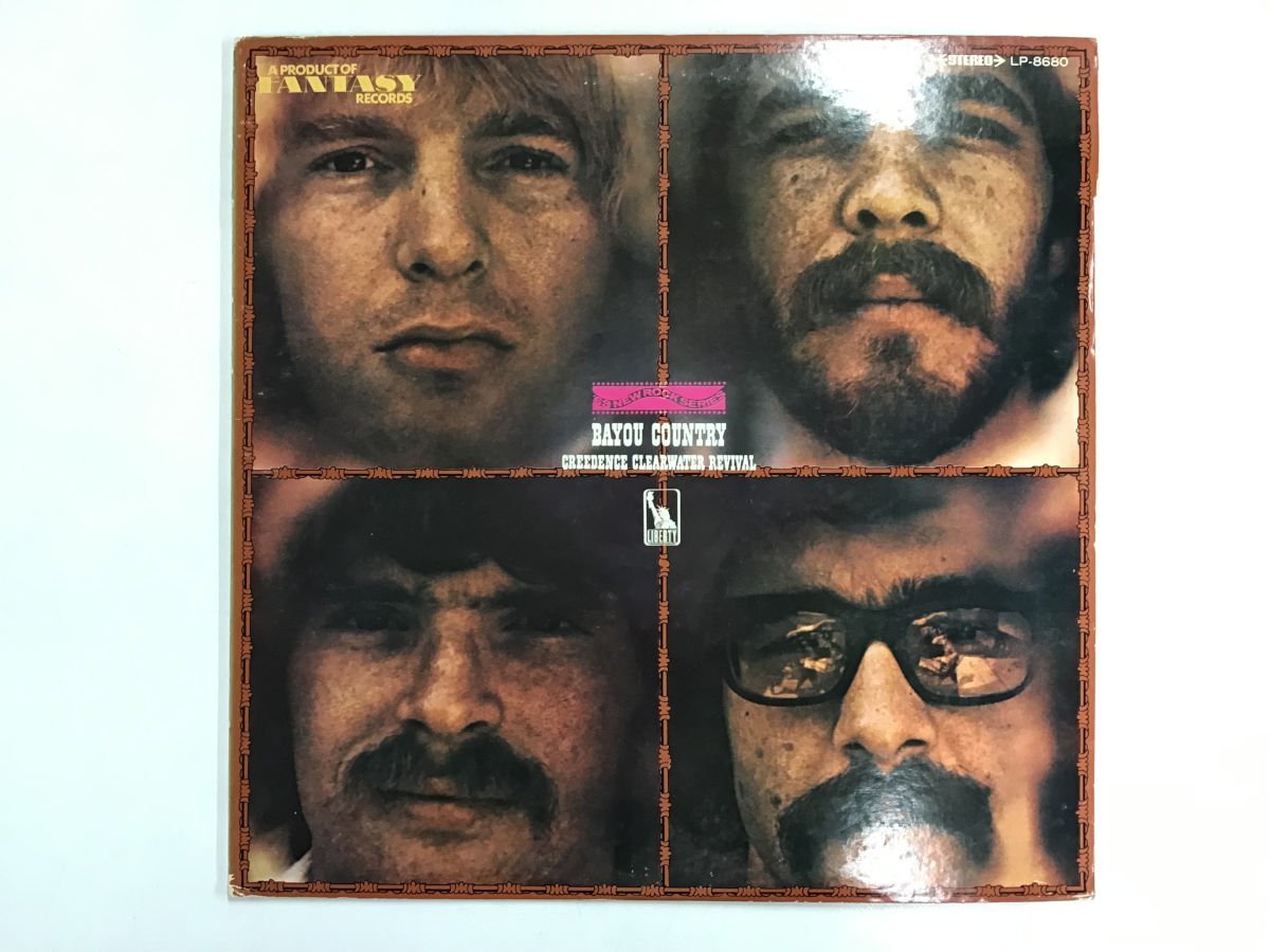 LP / CREEDENCE CLEARWATER REVIVAL / BAYOU COUNTRY [6557RQ]_画像1