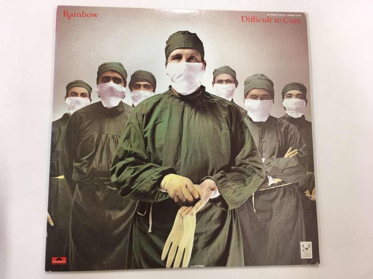 LP / RAINBOW / DIFFICULT TO CURE [7939RQ]_画像1