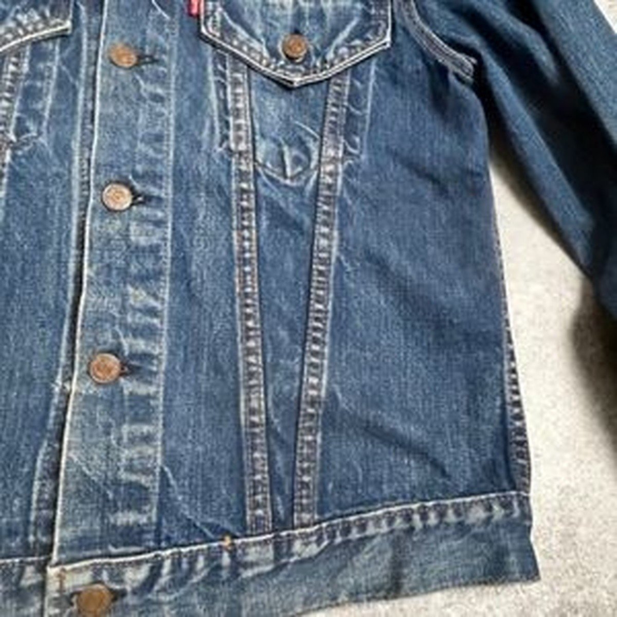 LEVI'S リーバイス 【men536K】 70's 70505 デニムジャケット Big E トラッカージャケット 4th フォース 刻印526 USA製 ヴィンテージ AG_画像6