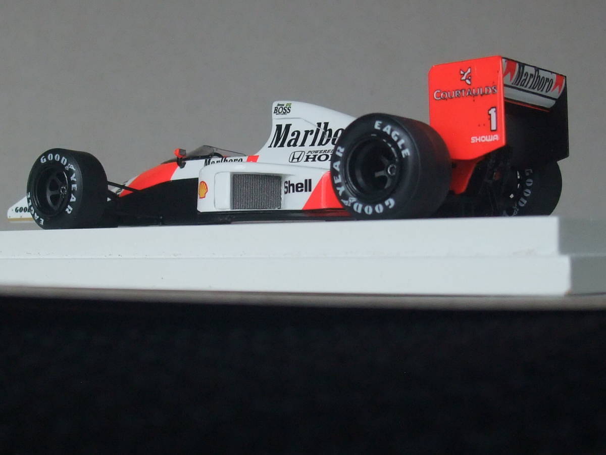 TSM 1/43 1989 McLaren MP4/5 #1 マクラーレン ホンダ　セナ　モナコGP　ディテールUP_画像6