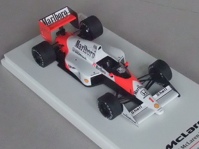 TSM 1/43 1989 McLaren MP4/5 #1 マクラーレン ホンダ　セナ　モナコGP　ディテールUP_画像2