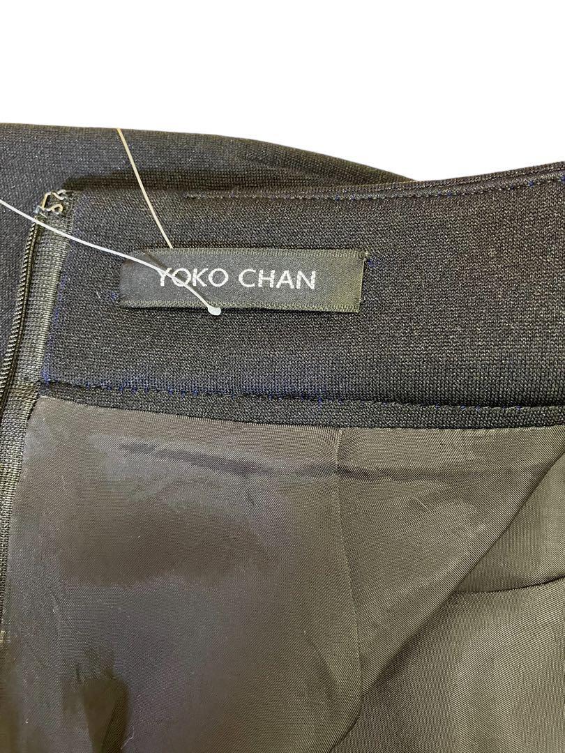【美品】YOKO CHAN ヨーコチャン ひざ丈スカート 38　Mサイズ相当