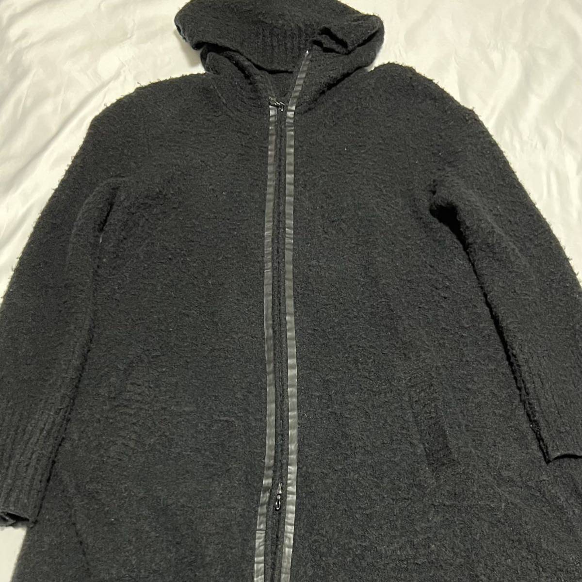 06AW UNDERCOVERISM ロングニット コート ウール ジップアップ 06AW UNDERCOVERISM ロングニット コート ウール ジップアップ