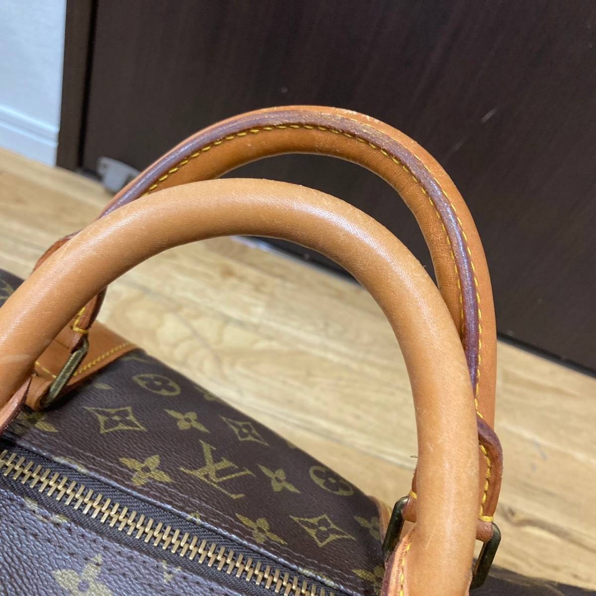 3737-1　Louis Vuitton　ルイヴィトン　キーポル　モノグラム　ボストンバッグ　旅行鞄_画像7