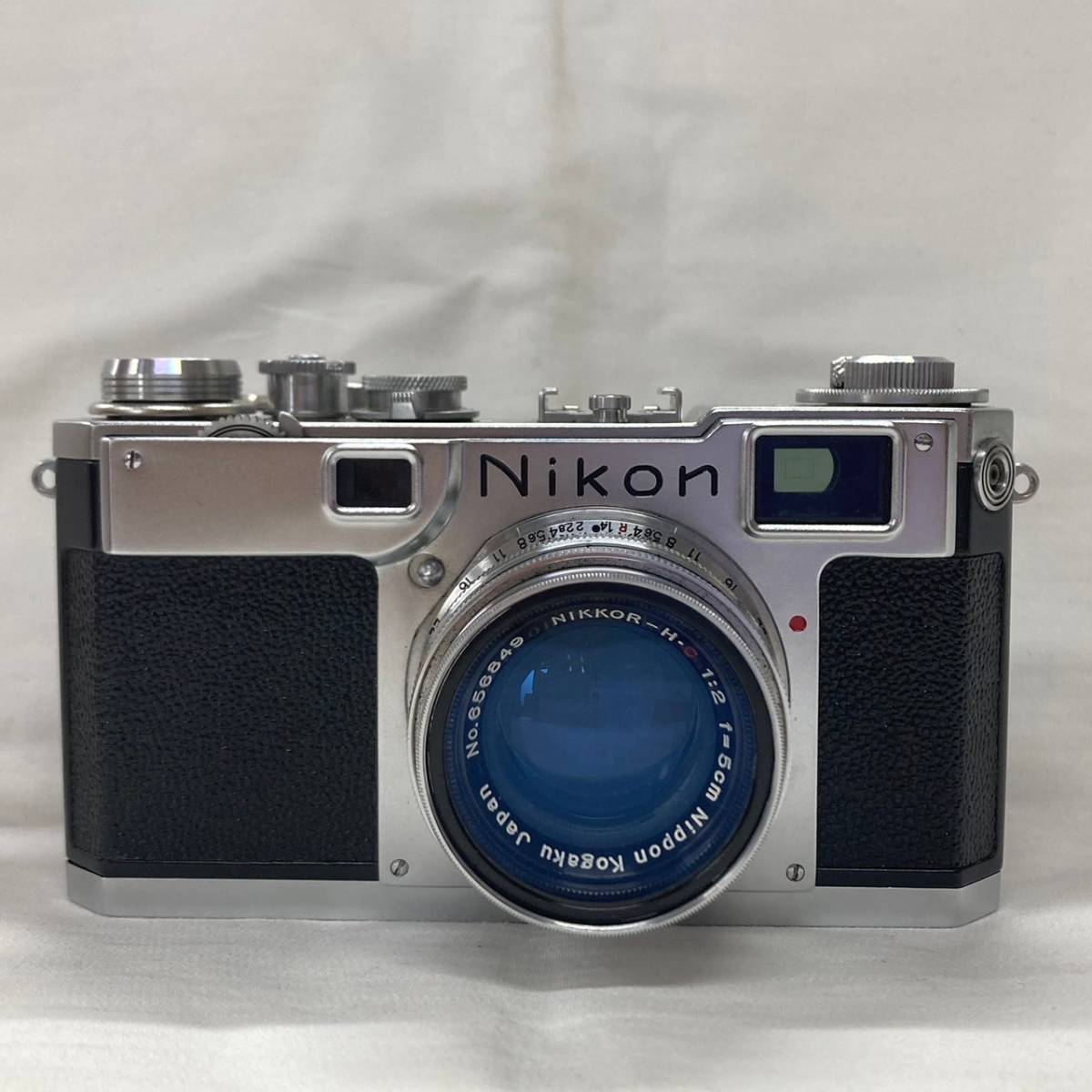 3825-1東　Nikon ニコン S2　本体　1:1.4 f=5cm　レンズ　レンジファインダー フィルムカメラ_画像2