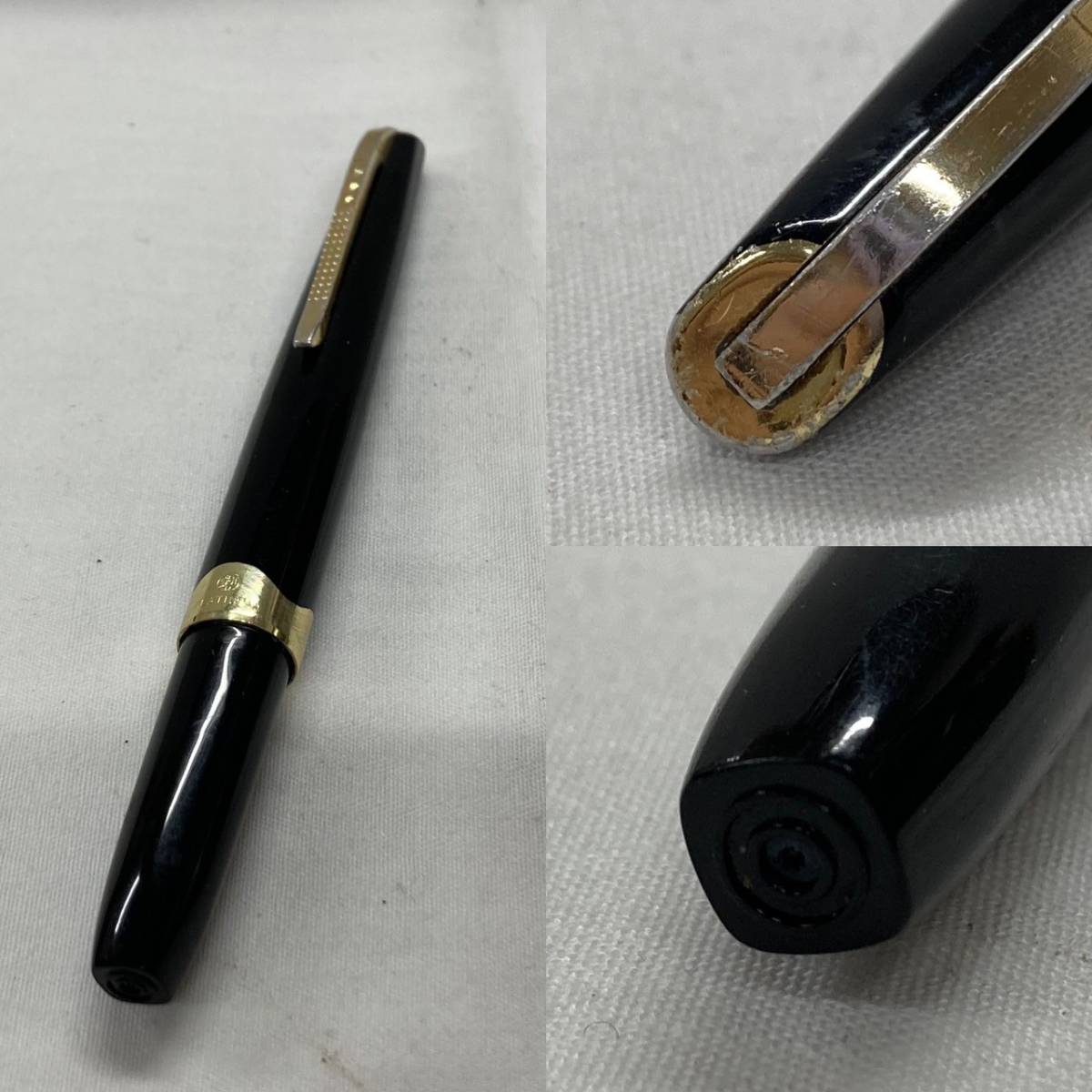 3898-1千　PILOT パイロット PLATINUM　プラチナ　ペン先18K　18金　14K 585 14金 万年筆 筆記用具 文房具_画像2