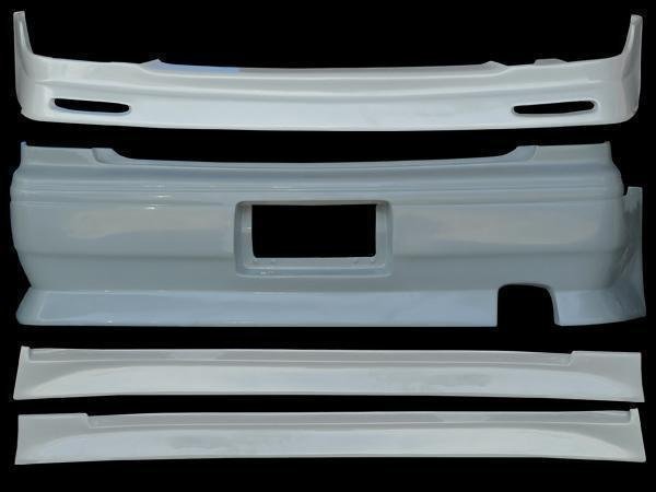JZX 100 マークⅡ マーク2 前期 エアロ セット ハーフ バンパー ドリフト GT スタンス stance シンプルデザイン_画像3