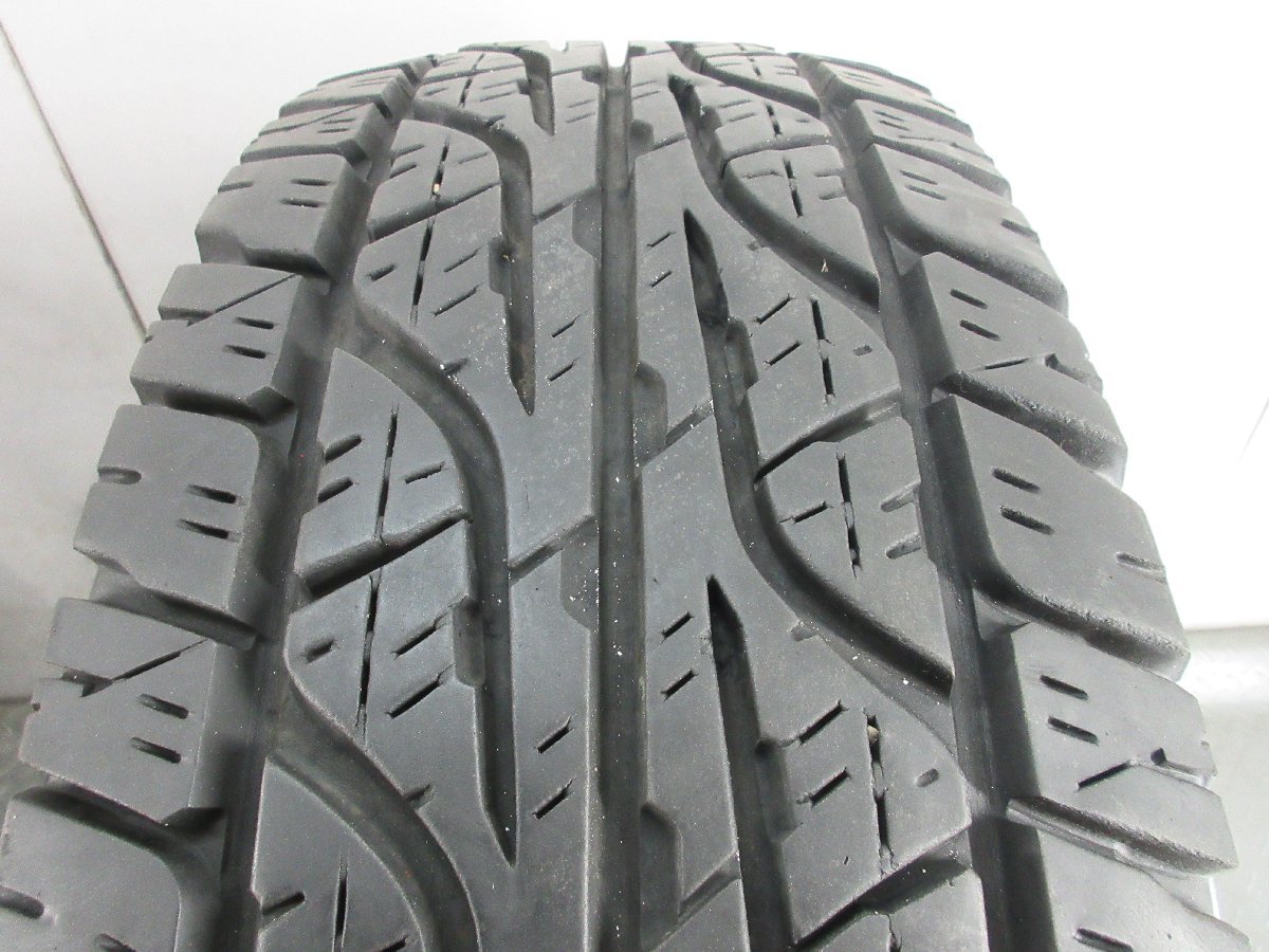 中古タイヤホイール■ HUMMER 16インチ 7.5J +38 6H 139.7 DUNLOP GRANDTREK AT3 265/75R16 112/109S 4WD 激安 送料無料 K26