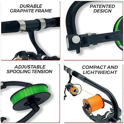 Ultimate Line Winding System - Portable Fishing Line Spooler
