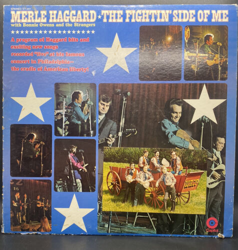 Yahoo!オークション - Merle Haggard- The Fightin' Side Of Me Vinyl ...