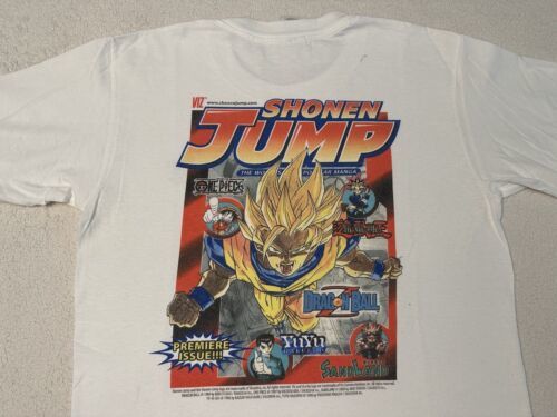 Vintage 2000s Y2K 2003 Shonen Jump Goku Volume 1 Issue 1 Anime Promo T-Shirt S M 海外 即決のサムネイル