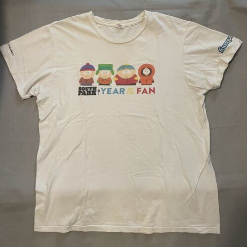 South Park Year Of The Fan CARTMEN KENNY T-Shirt Men´s Size Large