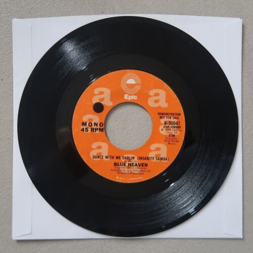 Blue Heaven / Dance With Me Darlin´ Vinyl 45 Epic VG 8-159 海外 即決-