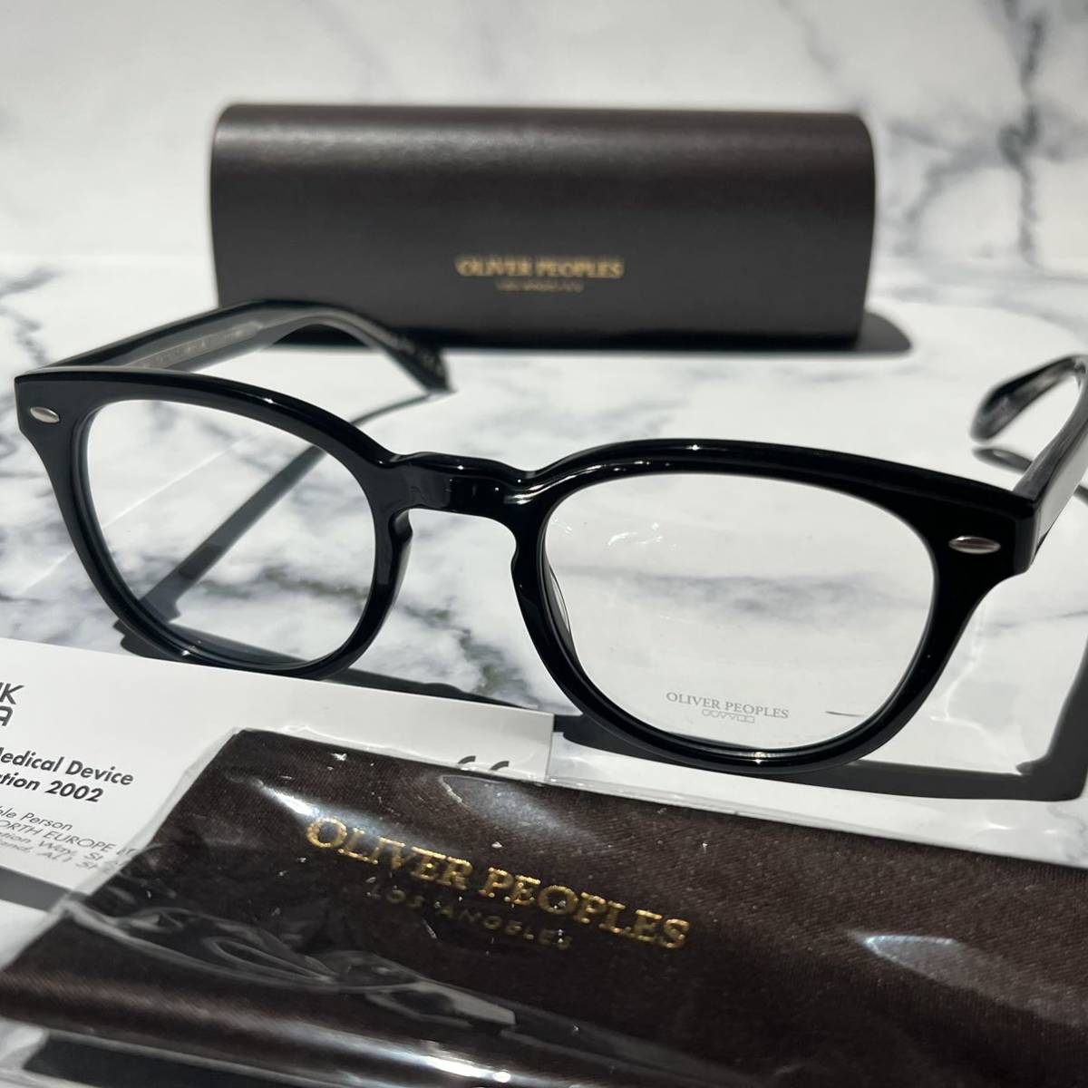 【正規品】新品 オリバーピープルズ ov5036 SHELDRAKE メガネ 眼鏡 サングラス ブラック_画像1