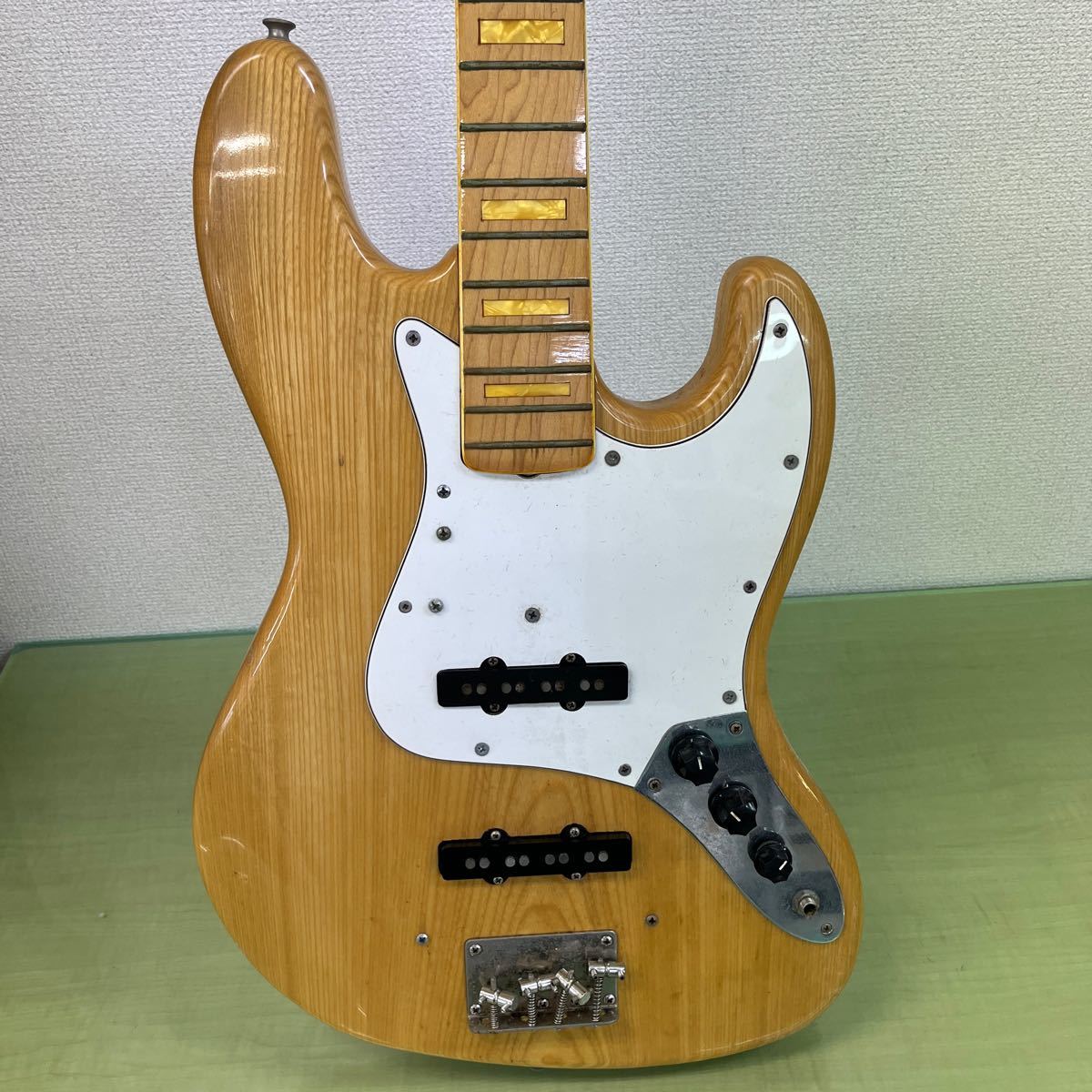 ♪Aria ProⅡ PRECISE BASS エレキベース ギター マツモク製 ジャンク_画像3